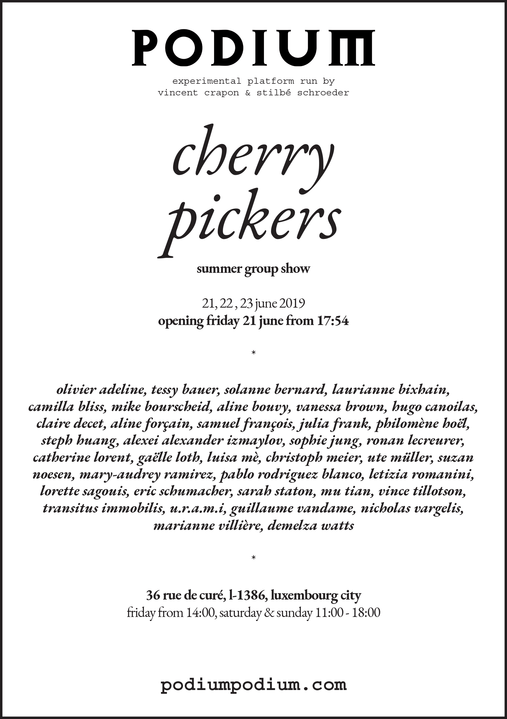 cherry pickers